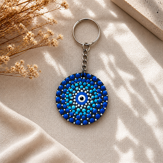Evil Eye Keychain